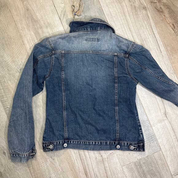 S. Oliver Women's Dark Blue Jean Jacket Size Medium - Picture 6 of 6